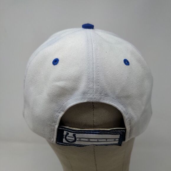 NFL Team Apparel Men's Strapback Hat White Size OSFA Embroidered Logo - Picture 8 of 13